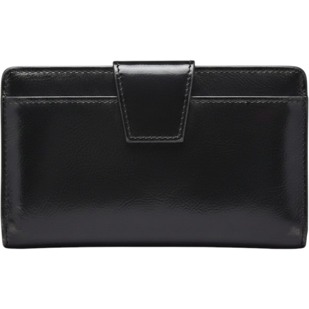St Thomas Cowhide Leather Wallet Black Credit card holder‎ Vintage